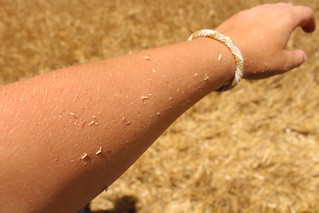 When you're in the line of fire and get covered in chaff.