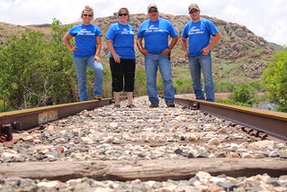 Sportin' the new AAWH tshirts!