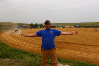 Took the opportunity to take some cool shots with the field down below!