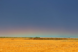 A rainbow...on the ground?! How cool!