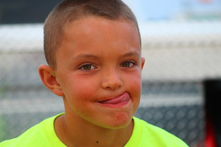 Brady enjoyed the dessert.