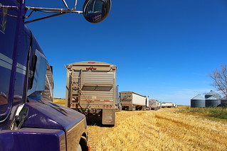 The makeshift elevator.