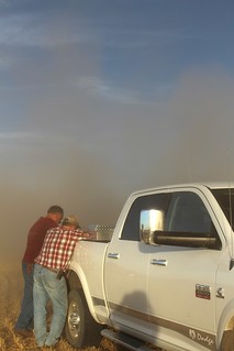 The dust is so fine around here!