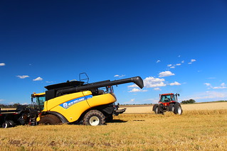 Attempted to use Farmer Steve's tractor...it didn't work.