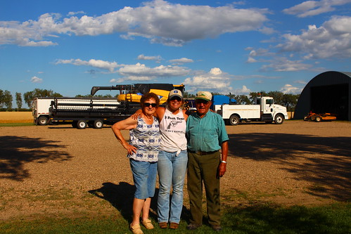 Grandma Polly and Grandpa Hiladore give the best hugs.