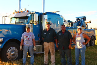 Photo opp with the wrecker guys!