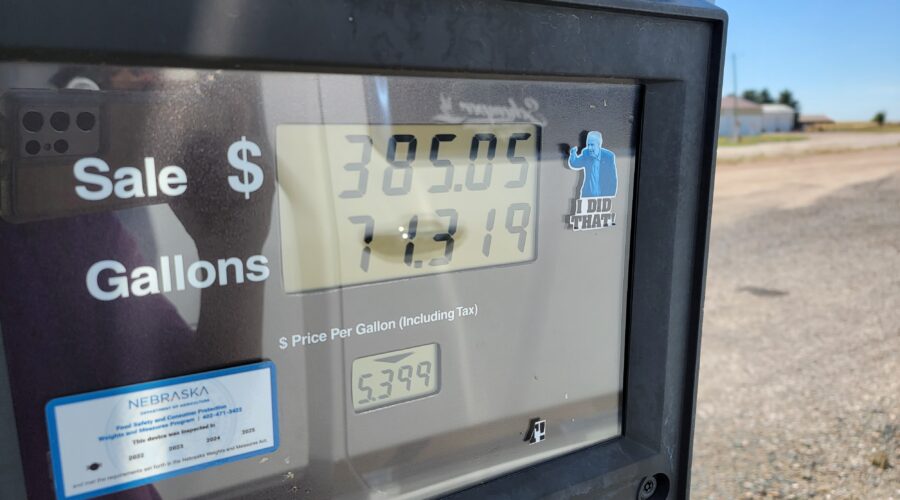 The fuel price is still outrageous.