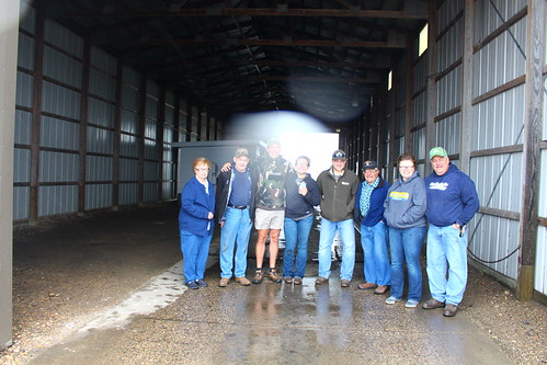 This is what rain does to a crew photo!