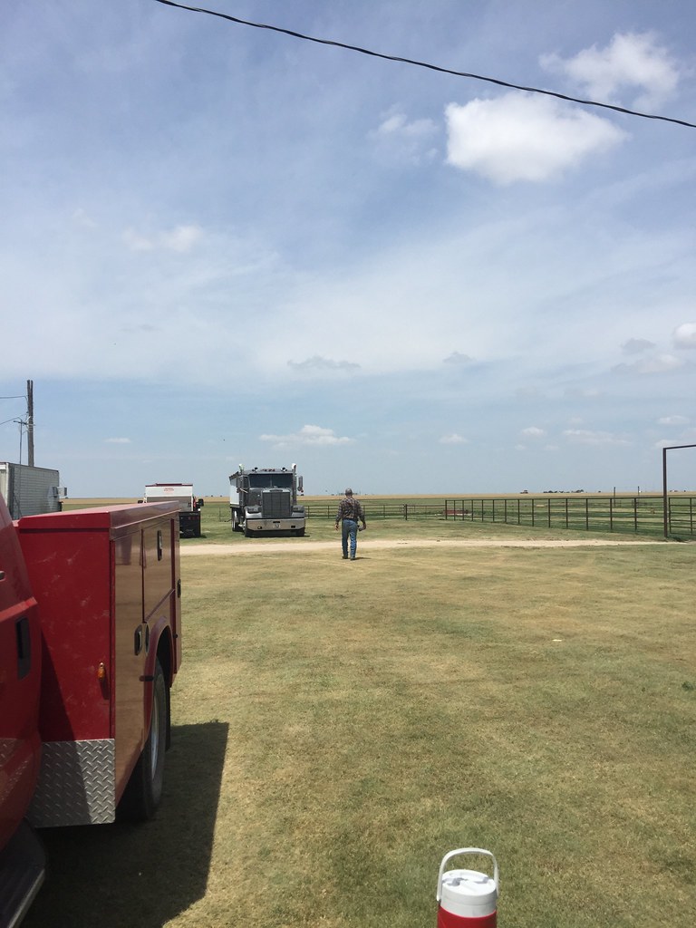 Z Crew: Taking Frank to the field for another truckload moisture test.