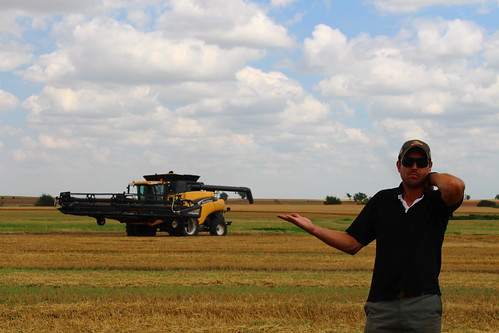 Oh hey, here comes a combine.