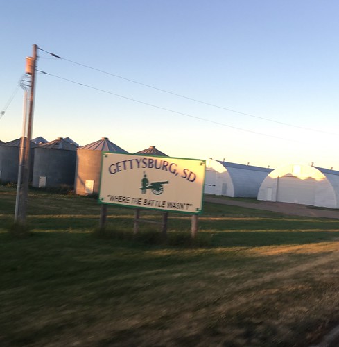 "Where the battle wasn't."