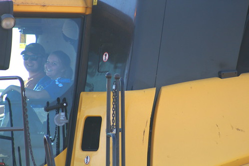 Spotted; Brandon having a combine date with his girlfriend.