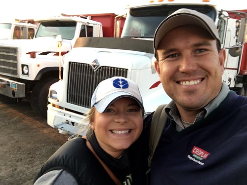 Peter and I, ready to haul beets.