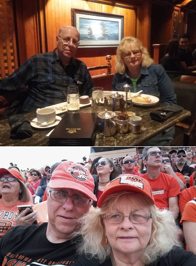 Ed and Jen Butler, a couple of Oklahoma natives.