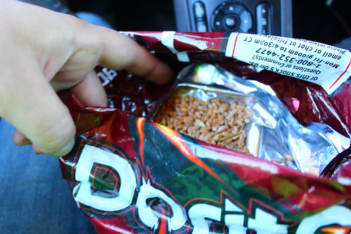 When you can't find a coffee can for the sample, you improvise.