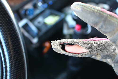 Sad day in the neighborhood when you see this. They're my favorite though so I'll tough it out till the whole finger is gone.