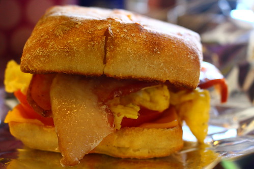 Breakfast sandwich game strong.