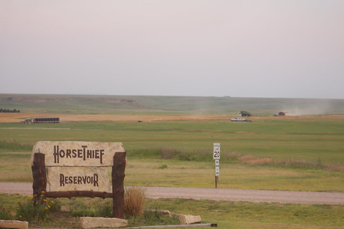 Combined right next to Horse Thief Reservoir.