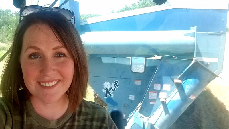 Grain Cart selfie!
