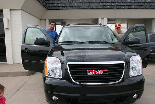 Oak and Leon prepare for an 8 hour trip to pick up trucks.