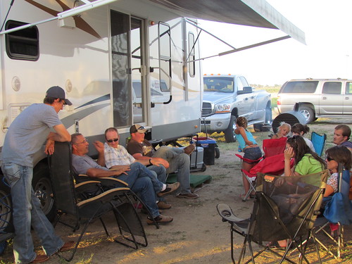 Father's Day with friends.