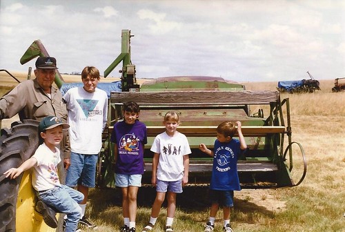 Kids and Grandpa in '97