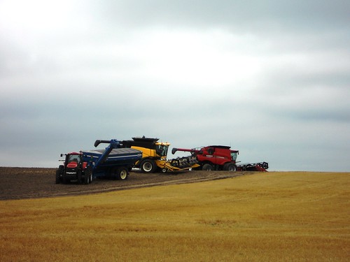 Brandon and farmer's equipment
