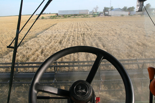 Me behind the wheel...