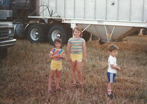 Me, my sister Tara and Ryan Campbell.