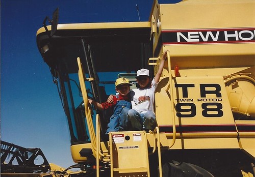Brandon & James on combine in '97