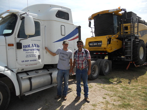 Dad and Brandon before they hit the road