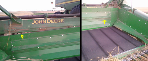 The right side shows what is right and left is the broke side.