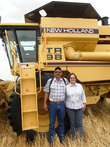 Mom and Dad in front of the '98