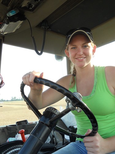Me keeping busy in the graincart