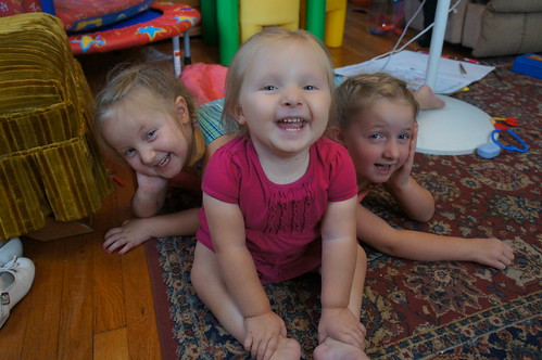 Martha, Evie and Lauren