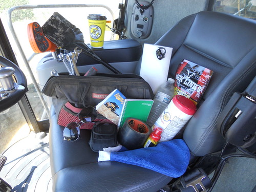 Insight to Brandon's cab