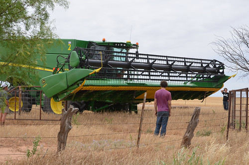 Small gates require us to walk our headers in
