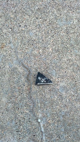 Piece of steel found in tire