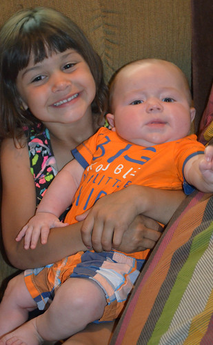 A visit from Baby Bentley Neumiller