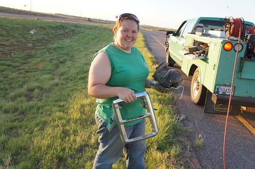 Emma: debris from the road