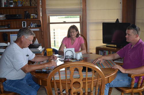 Leon settles up with the Campbells