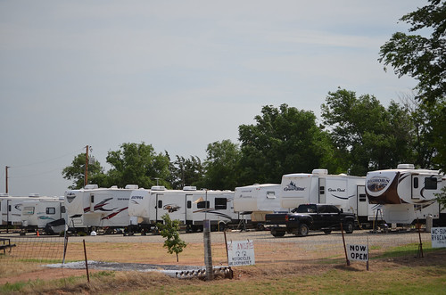 This campground may not look like in the middle of nowhere but it is