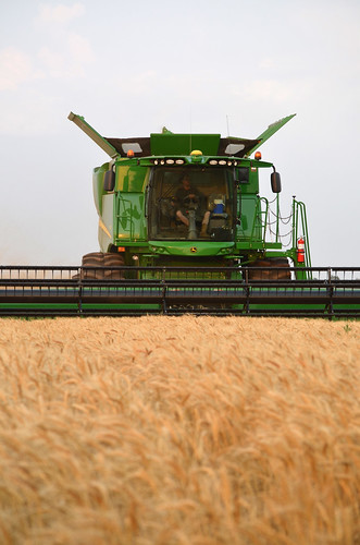James in the combine