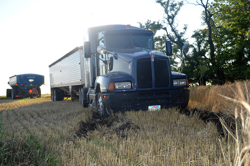 Number six is surprisingly stuck the field was supposedly dry