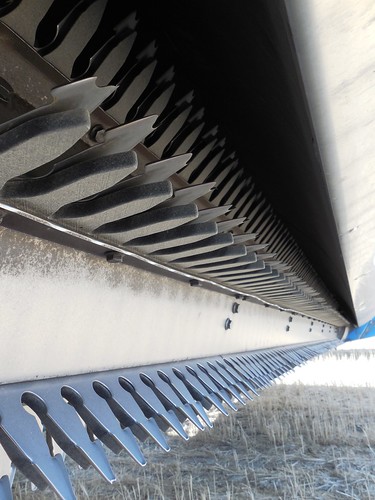 Bottom side of stripper header