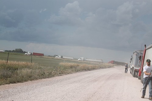 Line ahead of me at the elevator!
