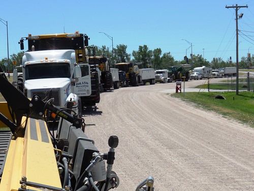 All the equipment loaded up