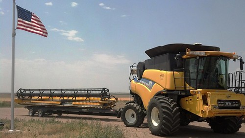 American flag and CR