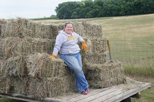 Emma: hay ride