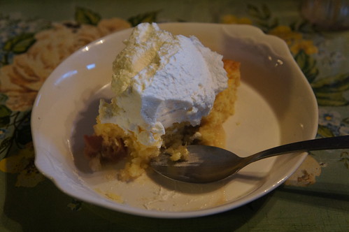 Emma: Rhubarb dessert